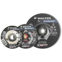 Disque pour meulage et tronçonnage STAINLESS, 4-1/2" x 1/4", Arbre de 5/8"-11, Type 28S, Oxyde d'aluminium, 13 300 Tr/min Chandler Sales