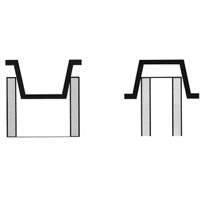 Plastic End Cap, 1/2" Dia. Chandler Sales