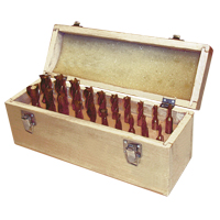 Jeu de fraises cylindriques deux tailles Chandler Sales