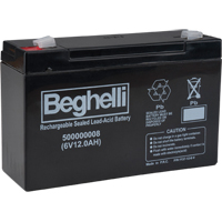 Sealed Lead Acid Batteries, 6 V, 12 Ah Chandler Sales