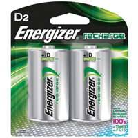 Rechargeable NiMH Batteries, D, 1.2 V Chandler Sales