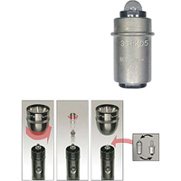 Lampes de poche Mini, DEL, 97 lumens, Piles AA Chandler Sales