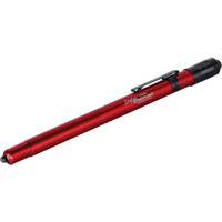 Lampe stylo Stylus, DEL, 11 lumens, Corps en Aluminium, piles AAAA, Compris Chandler Sales