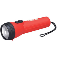 Industrial General Purpose Flashlight, LED, 25 Lumens, D Batteries Chandler Sales