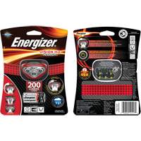 Vision Headlight, LED, 200 Lumens, 8.5 Hrs. Run Time, AAA Batteries Chandler Sales