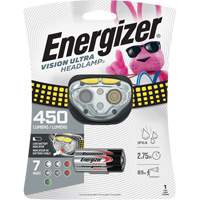 Vision Ultra Industrial Headlamp, LED, 450 Lumens, 2 Hrs. Run Time, AAA Batteries Chandler Sales