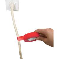 Electrical Tape, 19 mm (3/4") x 18 M (60'), Red, 7 mils Chandler Sales