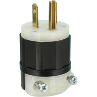 Hospital Grade Extension Plug, Nylon, 20 Amps, 125 V Chandler Sales
