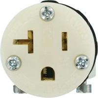 Hospital Grade Extension Plug Connector, 5-20R, Nylon Chandler Sales