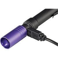 Lampe stylo UV avec port de recharge micro USB Stylus Pro, DEL, Corps en Aluminium, piles Rechargeable, Compris Chandler Sales