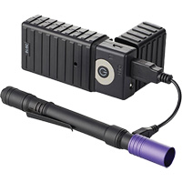 Lampe stylo UV avec port de recharge micro USB Stylus Pro, DEL, Corps en Aluminium, piles Rechargeable, Compris Chandler Sales
