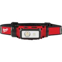 REDLITHIUM USB Hardhat Headlamp, LED, 600 Lumens, 5 Hrs. Run Time, Rechargeable Batteries Chandler Sales