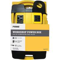 Workshop Power Box, 8 Outlet(s), 6', 15 Amps, 1875 W, 125 V Chandler Sales